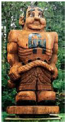 Image of Charlie Choker Statue